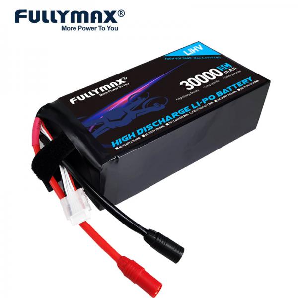 Quality 12S 5C 30000mah Lipo Battery Bank 12 Cell Lithium Polymer Cell 47.04V Aerial for sale
