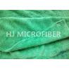 China Eco Friendly Thick Green Car Cleaning Cloth Plain 24