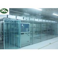 China ISO Approved Clean Room Modular Soft Wall Aluminum Frame For OLED Production factory
