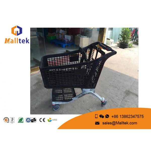 Quality Portable Plastic Hand Supermarket Shopping Trolley Smart Cart Shopping Trolley for sale