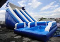 China Customize Inflatable Water Slide / Kids Amusement Park 0.55 mm PVC Tarpaulin factory
