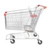 Quality Galvanized Metal Net Basket Supermarket Shopping Cart 210L Super Large Capacity for sale