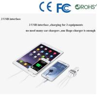 China ABS material dual port usb car charger wholesale for cell phone charger for sale