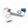 China Rectangle Plastic USB Flash Drive with Cap, 1GB 2GB Cute Gifts Flash Memory Stick factory