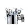 China Size 1-4 Single Bag Filter Housing / 304 316 SS Filter Housing For Coarse Filtration factory