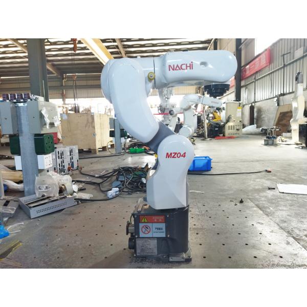 Quality 6 Axis Used Industrial Robot NACHI MZ04 541MM Reach With CFD Controller for sale