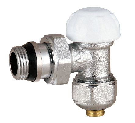 Quality 22mm Angled Opening Lockshield Valve Return  1/2'' for sale