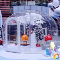 China Diameter 3.5m Party Bubble Tent Aluminium Frame Clear Dome House factory