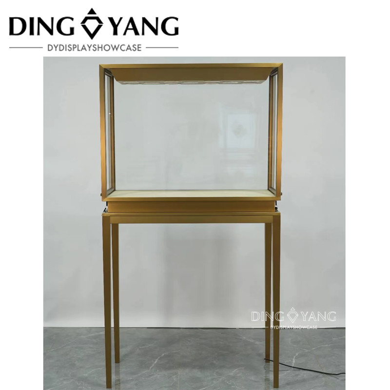 China Standing Jewelry Display Case No Installation And Ships Fully Assembled factory
