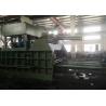 China automatic discharging scrap metal baler for scrap recycling and foundry factory