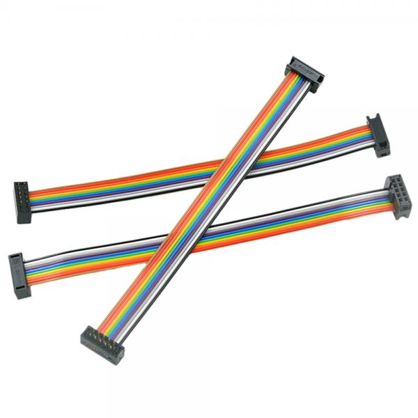 Quality Multicolor 1.27 Mm Pitch Ribbon Cable Assembly For Industrial Automation for sale