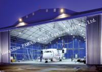 China Airport Development Aircraft Hangar Buildings , Steel Airplane Hangars Constructions factory