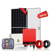 Quality PV On Grid Solar Energy System Ground Mounting 20KW For Home Power for sale