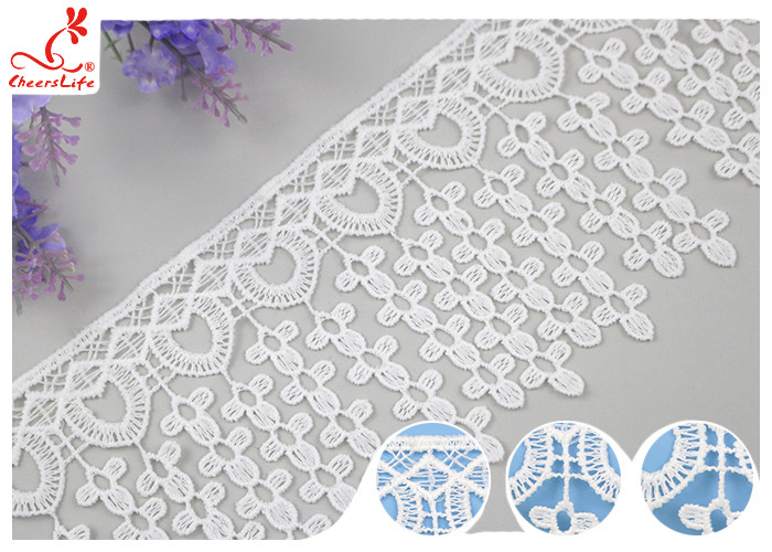 China Fashion Water Soluble Guipure Cotton Lace Pollution - Free Breathable factory