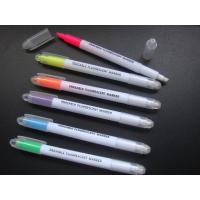 China Giveaway Custom logo Advertising multi color erasable white highlighter marker factory