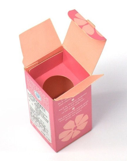 China Customized Folding Paper Packaging with CMYK Printing and Fold And Tuck Closure Cosmetic Paper Box Packaging factory