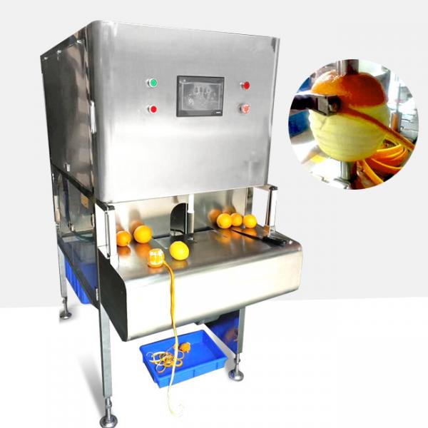 Quality 0.6kw Power Fruit And Vegetable Processing Machine High Peeling Speed for sale