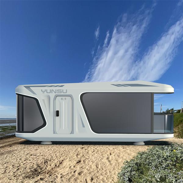 Quality Vacation Prefab Capsule House Waterproof Eco Friendly Mobile Sleeping Pods for sale
