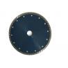 China Sintered Blue Color Diamond Saw Blades Dry Cutting For Sand Stone , Wood Stone factory