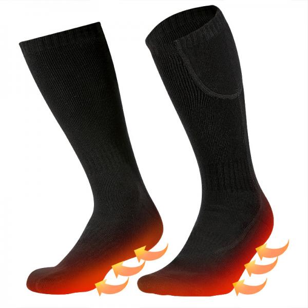 Quality 7.4V Battery Operated Warm Socks For Outdoor Sports for sale