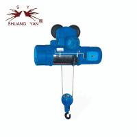 China Single Speed Travelling Electric Wire Rope Hoist Advanced Mechanical Design factory