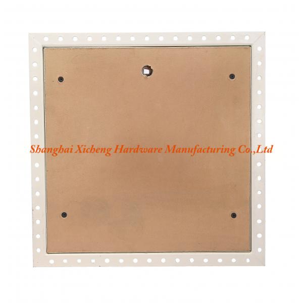 Quality Removable Steel Access Panel With Brown Wooden Board Inlay For Residential Building for sale