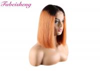 Buy cheap 150% Density Bob Wigs - Hairline Pre-plucked Bleachability Yes Swiss Lace from wholesalers