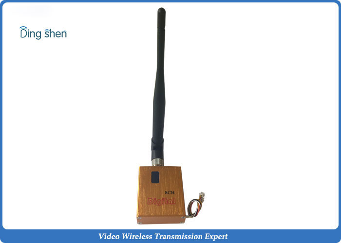 China 1km Long Range Wireless Video Audio Transmitter 800mW 8 Channels Radios factory