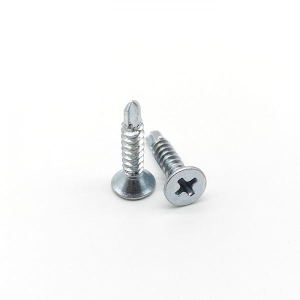 Quality Phillips Zinc Coated Self Tapping Screws Self Drilling Screws Pan Head #2 Point for sale