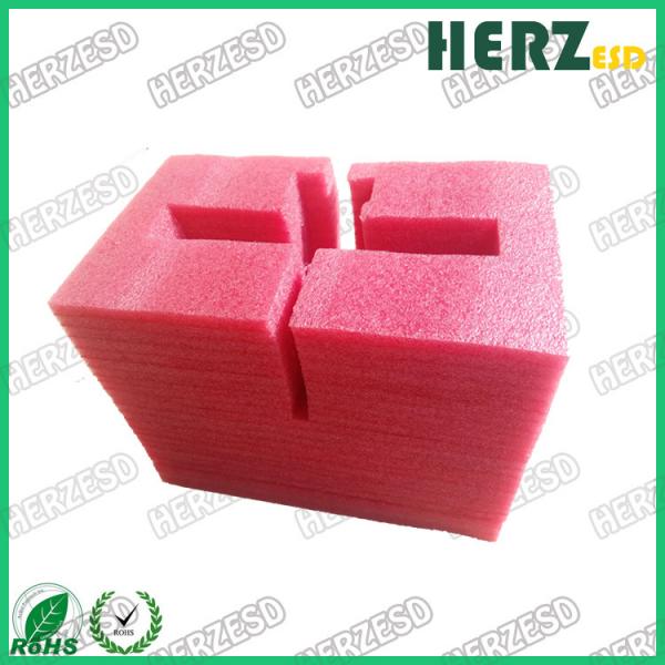 Quality EPE Material Pink Anti Static Foam , Pink ESD Foam Density 20kg/M3 For Thermal for sale