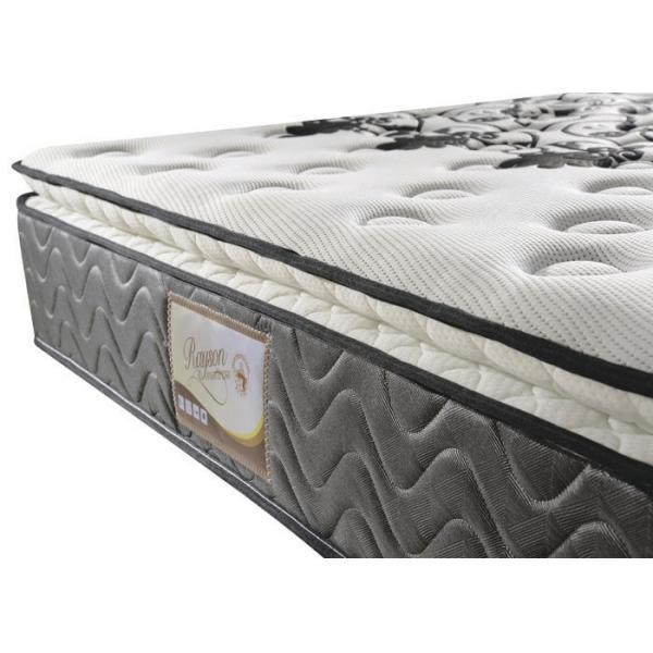 Quality 11 Inch Knitted Fabric Cover 3 Zoned Latex Mattress With Spinal Care System for sale