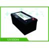 China Black Lithium RV Deep Cycle Battery 12V 300A Low Temp Charging Long Lifespan factory