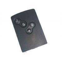 China Black Renault Koleos Keyless Entry Key Fob 4 Button Transponder Chip PCF7941 434 Mhz factory