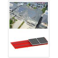 Quality 200mm 35m/S Solar PV Mounting Systems On House Hook Tile Roof Solar Mounting for sale