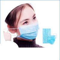Quality Anti Virus Safety Breathing Mask / Disposable Face Mask With Elastic Ear Loop for sale