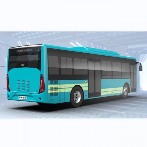 Quality 12m 44 Seats ZEV BUS Euro 4 Emission Low Entry Diesel City Bus Air Suspension for sale