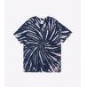 China Stock wholesale high street tie dye shorts sleeves t shirts for men factory