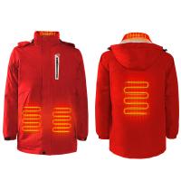 Quality 7.4V Winter Battery Heating Coat Warmer Heating Clothes Men'S Electric Heated for sale