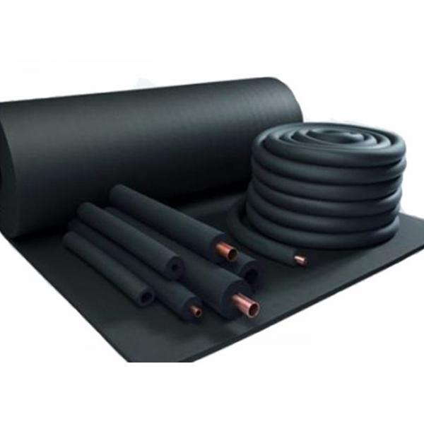 Quality Thickness 9-30mm Rubber Insulation Sheet Roll Heatproof Durable for sale