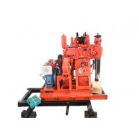 China Hydraulic Diesel 100m Portable Water Drilling Machine factory