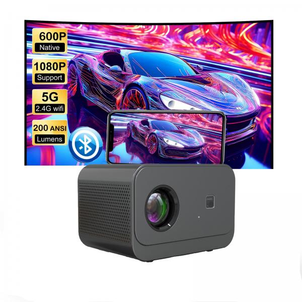 Quality 1024*600P New Product Electric Focus LED+LCD HDMI Projector 200 lumens For Home for sale