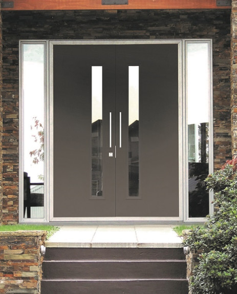 Quality Smooth FRP Composite Door Fiberglass Reinforced Plastic Doors Customized for sale