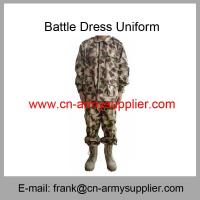 China Wholesale Cheap China Army Leaf Camouflage Military Police Battle Dress Uniform factory
