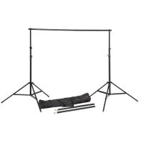China Photo Backdrop Stand 3x2.8m Adjustable Photography Muslin Background Support System Stand for Photo Video Studio factory