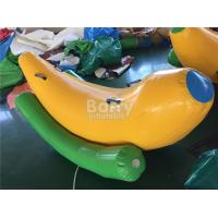 China Interesting 2 Seats Inflatable Banana Boat / Inflatable Water Seesaw factory