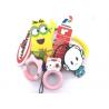 China Silicone miscellaneous items custom PVC tide brand cartoon luggage tag bracelet factory