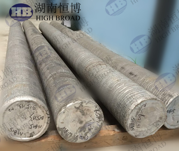 China Homogenized AZ31B Magnesium Bar , Magnesium Alloy Slab Billet Rod Block factory