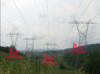China 765kv transmission line tower factory
