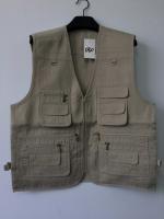 China Mens classic vest in 100% polyester washed fabric, S-3XL, 4 colors can be chose factory
