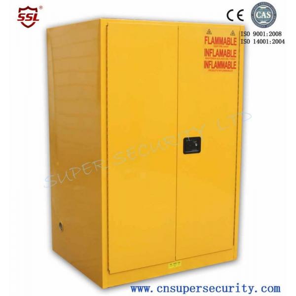 Quality 2 Door Vented Laboratory Locking Metal Flammable Storage Cabinet For Liquid for sale